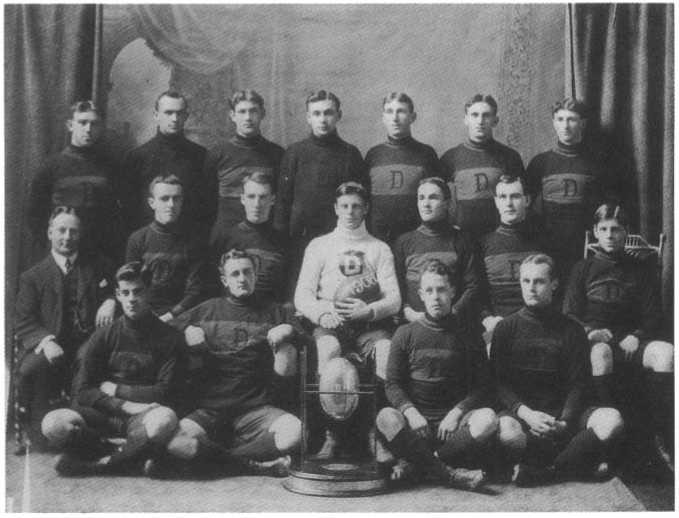 Photograph of Dalhousie football team, 1908