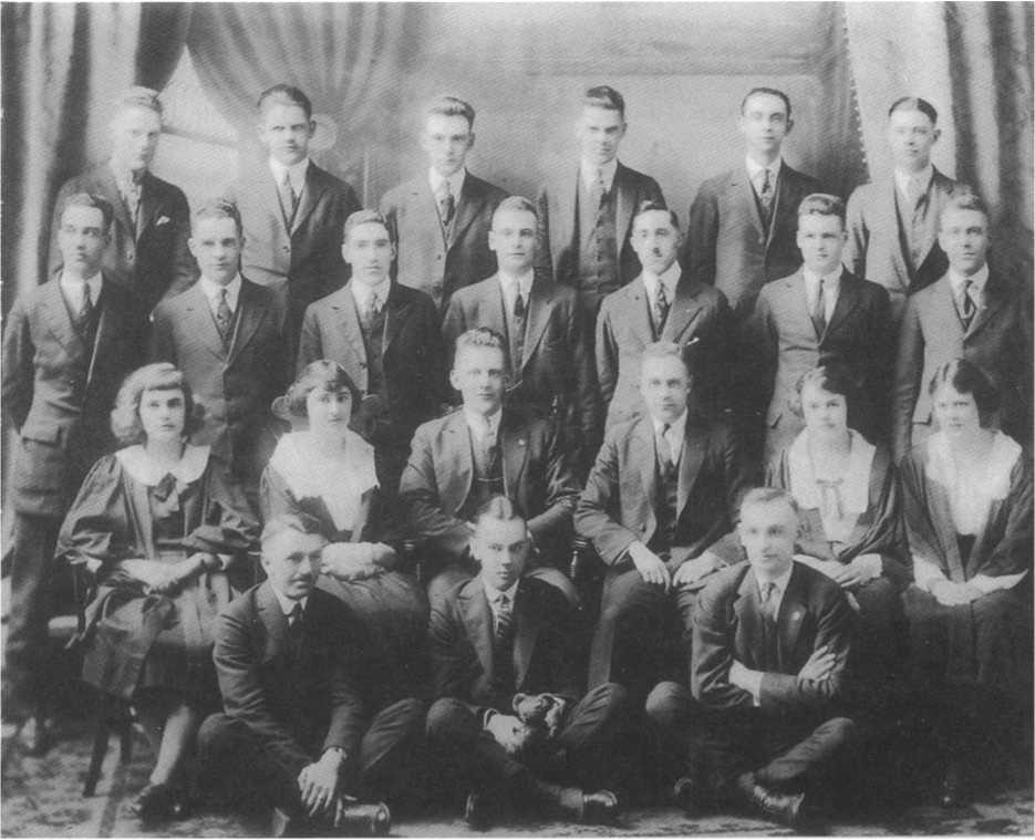 Photograph of Dalhousie Student Council, 1922-3.