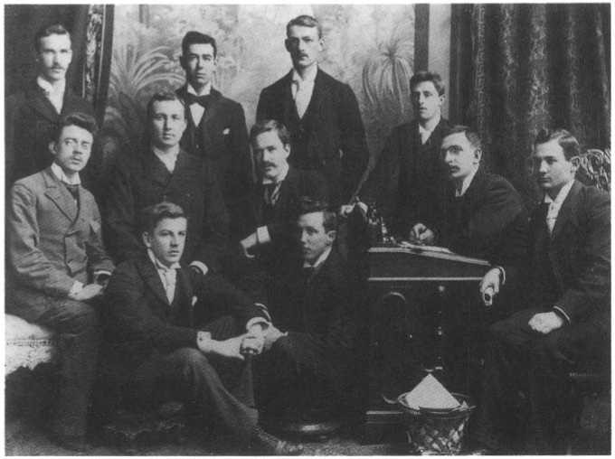 Photograph of the staff of the Dalhousie Gazette, 1894.