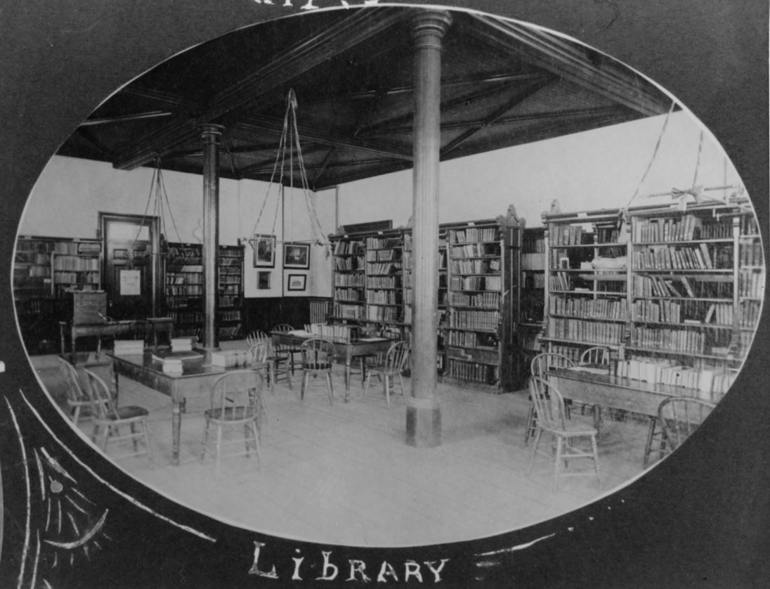 Photograph of Dalhousie Library, 1896.