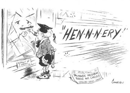 Cartoon of Henry Hicks