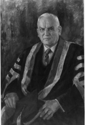 Painting, official portrait of C.D. Howe