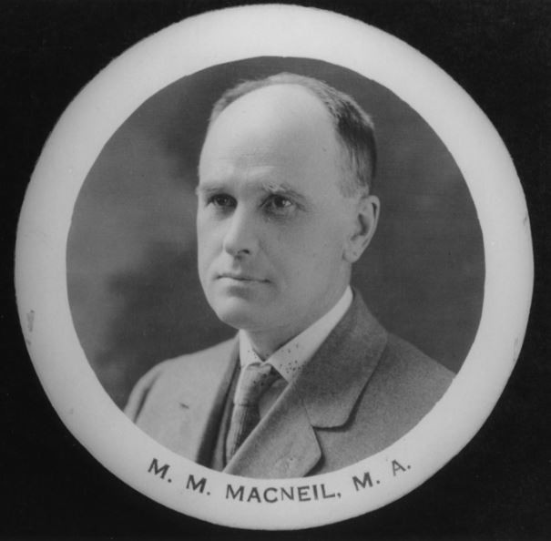 Photograph of Murray Macneill, Professor of Mathematics and Registrar
