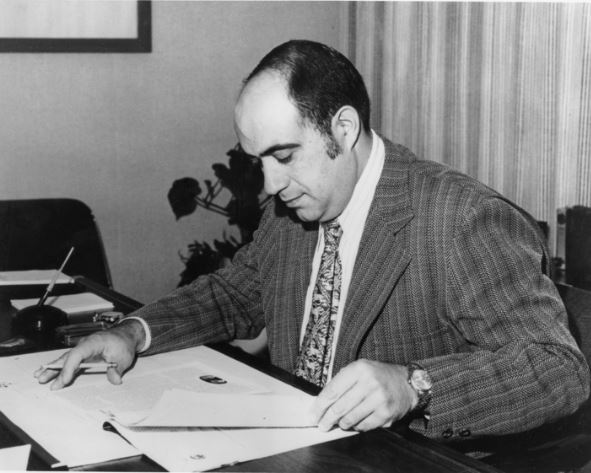 Photograph of Louis Vagianos in 1974